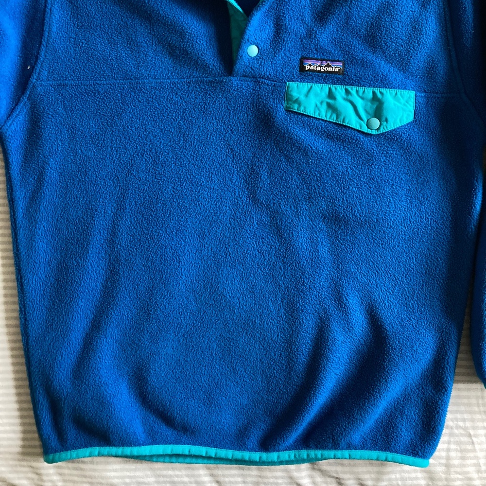 Patagonia Synchilla Snap-T Pullover Royal Blue